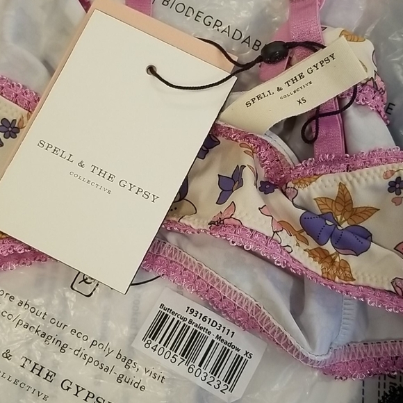 💕SPELL & THE GYPSY💕 Buttercup Bralette ~ Meadow - Picture 15 of 16